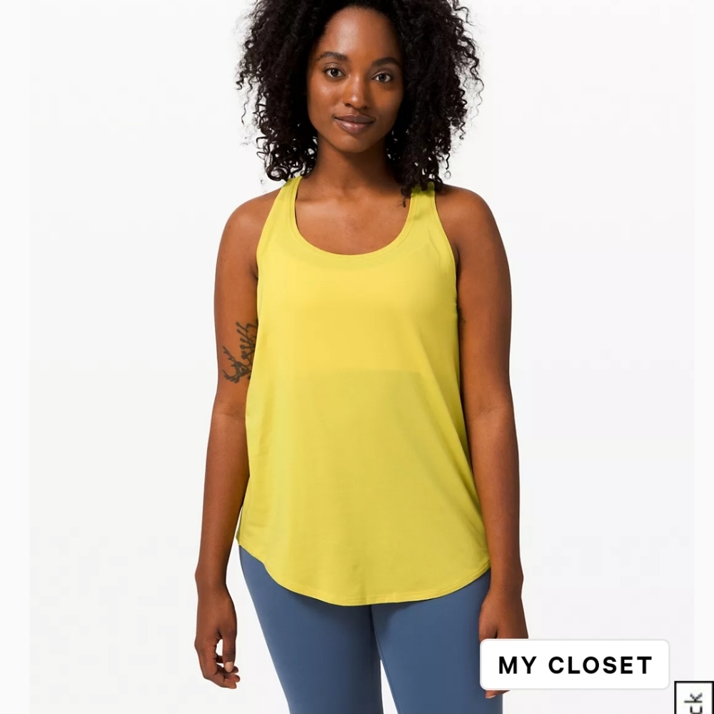 Lululemon Love Tank Top Pleated